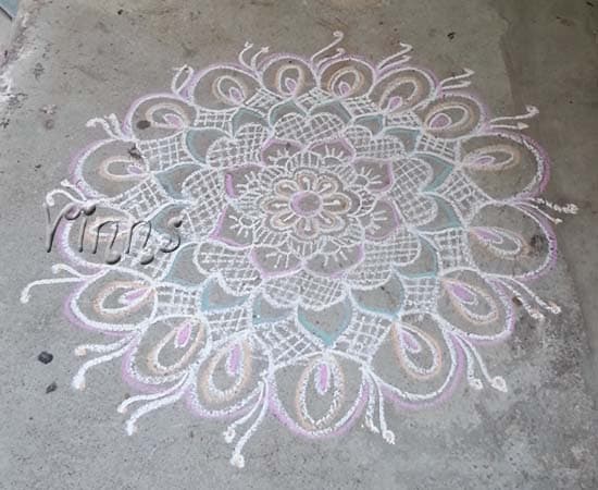 Rangoli kolam