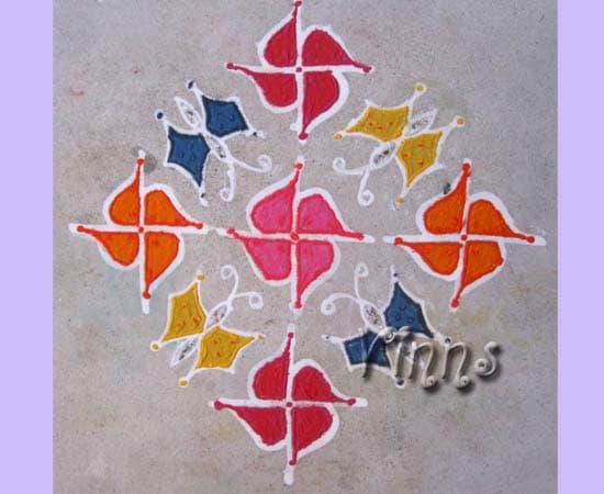 Butterfly Kolam