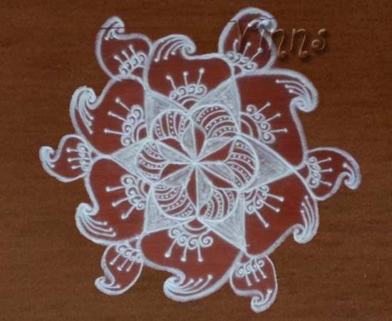 Margazhi Kolam - Day 6