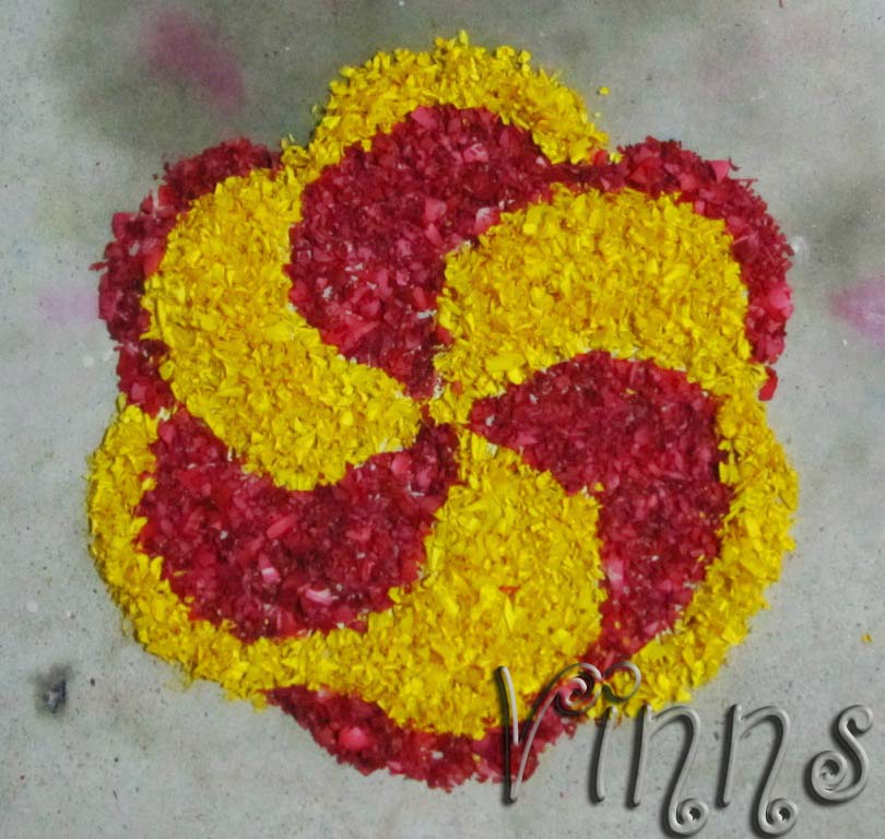 Rose and Marigold
