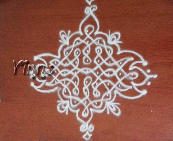 9 Dots Sikku kolam