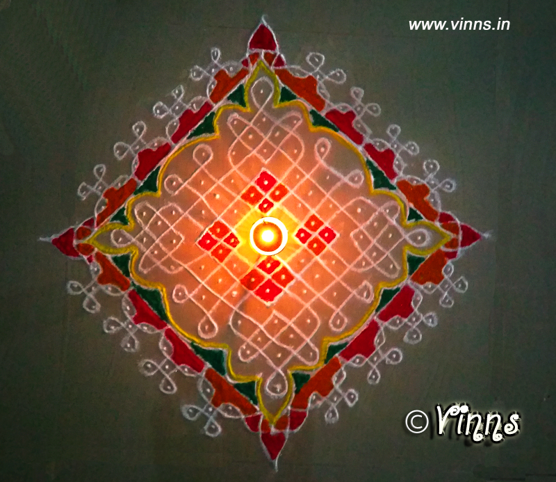 tippudu muggulu, chikku kolam, pulli kolam