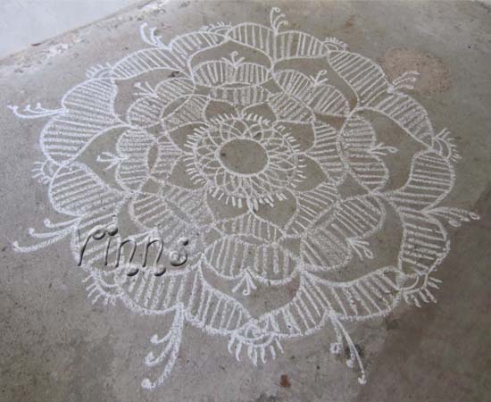 Freehand Kolam