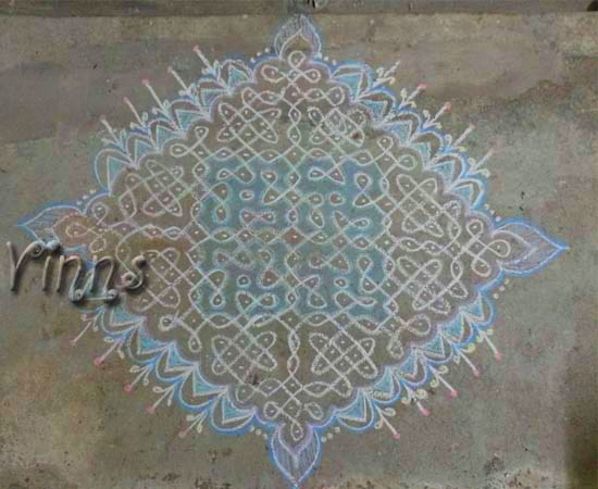 19 Pulli chikku kolam