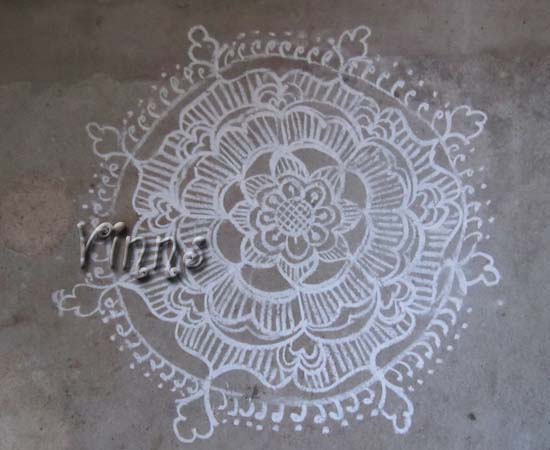 Freehand Kolam