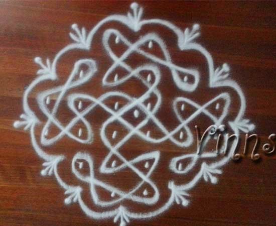 6 Pulli sikku kolam
