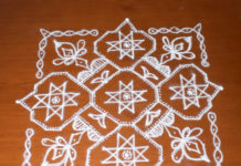 Stars Kolam sikku kolam, stars