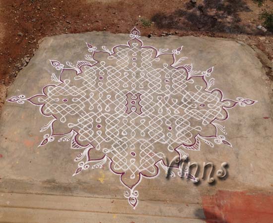 muggulu chikku kolam