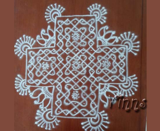 chikku kolam muggulu rangavallika rangavalli