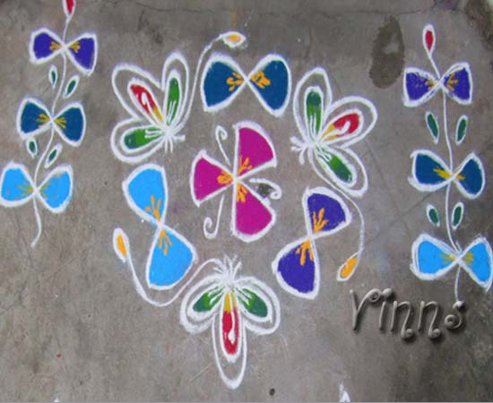 Small kolam, pongal kolam, Muggulu, rangavallika, dot kolam