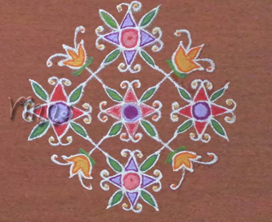 muggulu, rangavalli, rangavallika, color rangoli