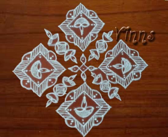 muggulu, diya,rangoli, rangavallika
