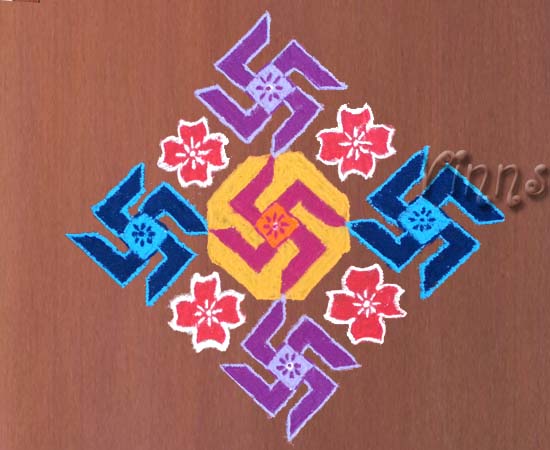 muggulu, swastika, rangavalli, rangavallika,