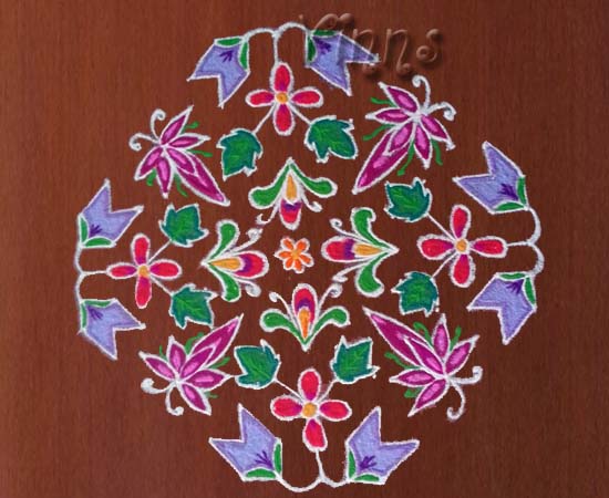 Muggulu, Rangavalli, rangavallika, big kolam,