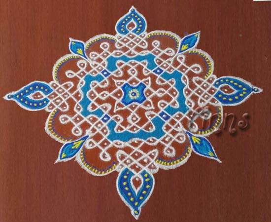 Tippudu Muggulum rangoli, chikku kolam
