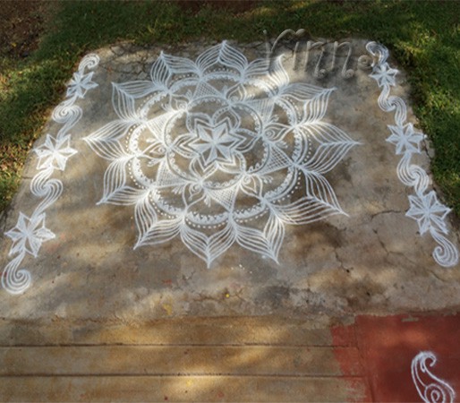 muggulu, rangavalli, dotless kolam