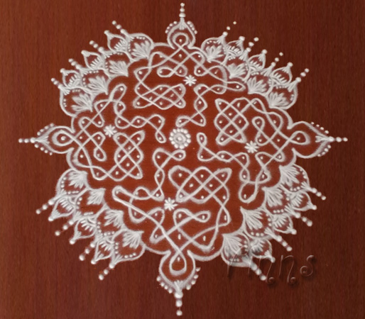 chikku kolam, pulli kolangal, tippudu muggulu