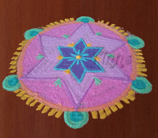 small star kolam