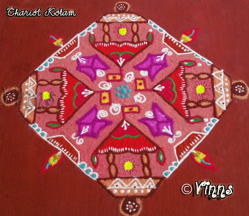ratham Muggulu, rangoli