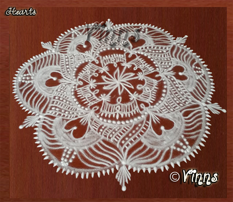 muggulu, rangavallika, dotless kolam, big kolam