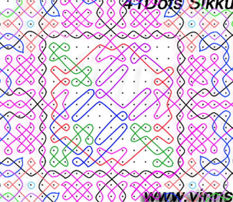 41_dots_rangoli_muggulu