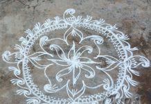 Small Kolams – Apartment kolams, Daily Kolams