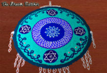 Tamil New Year Kolam new year kolam, colour kola, dotless