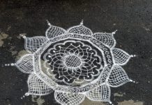 Freehand Kolam || Dotless Muggulu || White Rangoli || Margazhi Kolam mugglu, kolam, dotless kolam, white kolam,