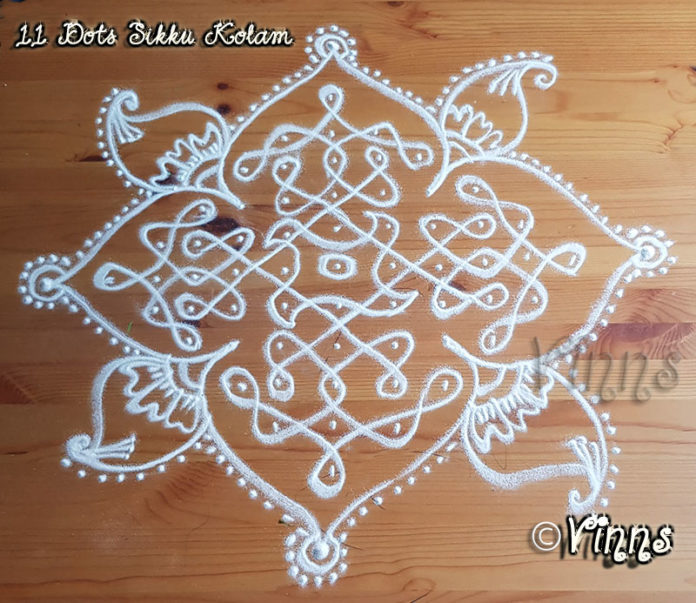 tippudu muggulu, sikku kolam