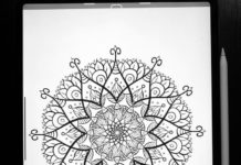 Freehand kolam || Mandala || Round Muggulu || Computer Kolam computer kolam