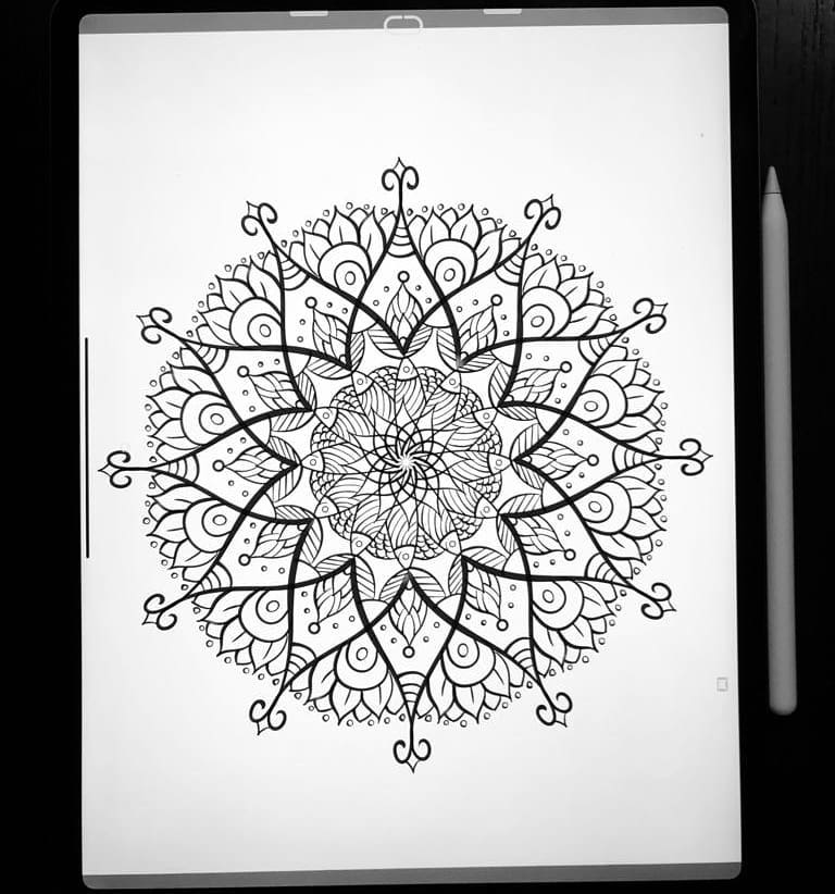 computer kolam