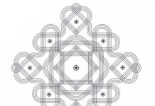 Padikolam || Kanya Kolam || New Design || Navarathiri Kolam || Muggulu kanya kolam