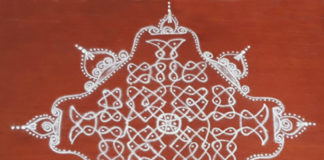 muggulu, sikku kolam, new design.