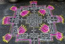 big kola, muggulu, rangoli
