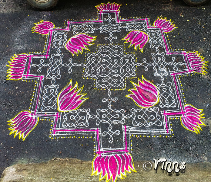 big kola, muggulu, rangoli
