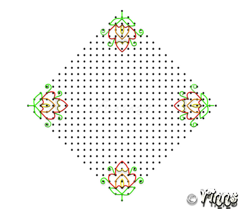 muggulu, big kolam, margazhi kolam, daily kolam