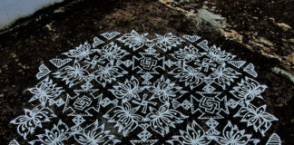 margazhi kolam, big kolam, new kolam