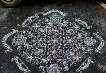31 Dots Big Margazhi Kolam big kolam, muggulu