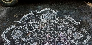 big kolam, muggulu