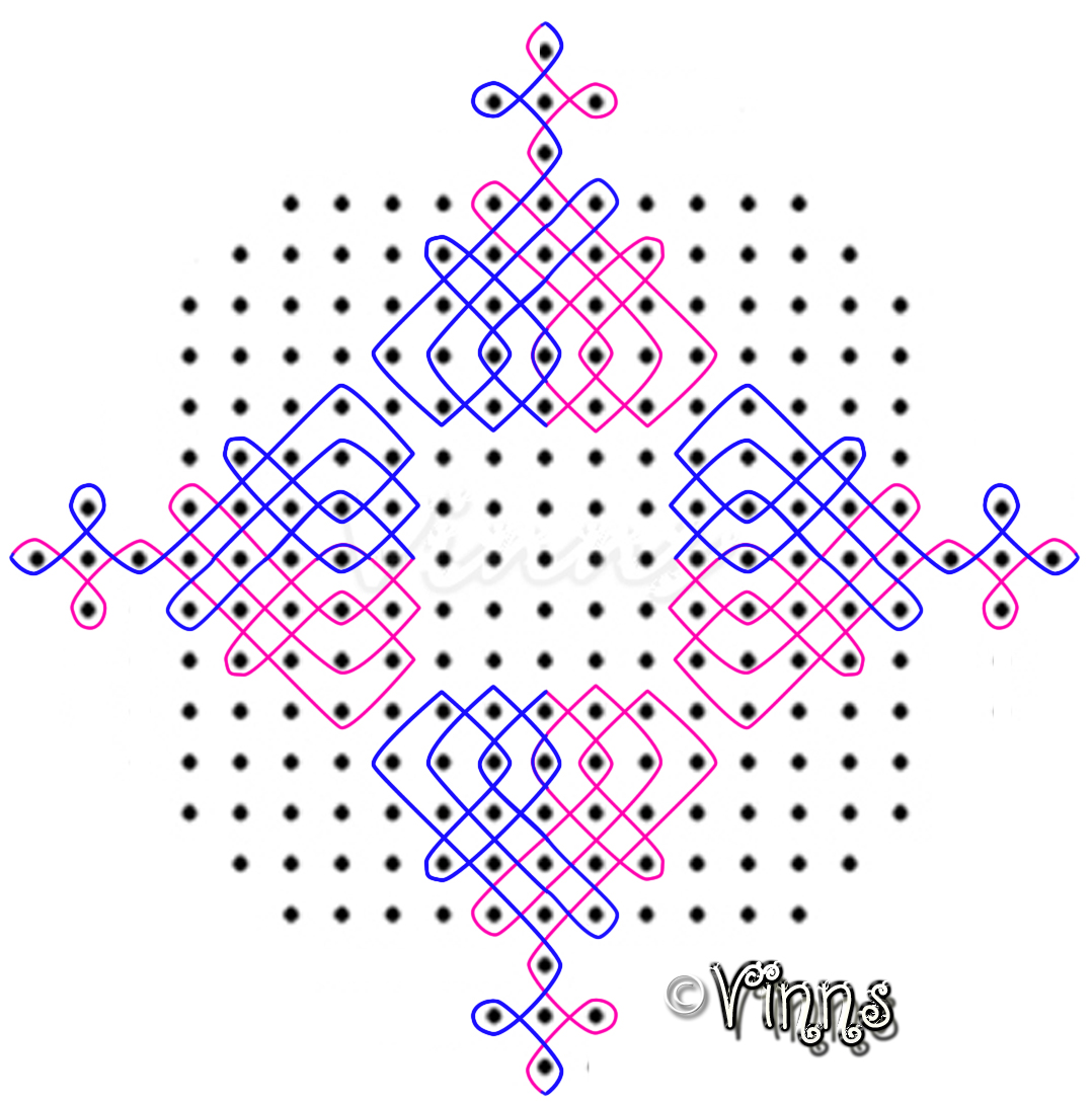 muggulu, margazhi kolam, big kolam, muggulu,rangoli,