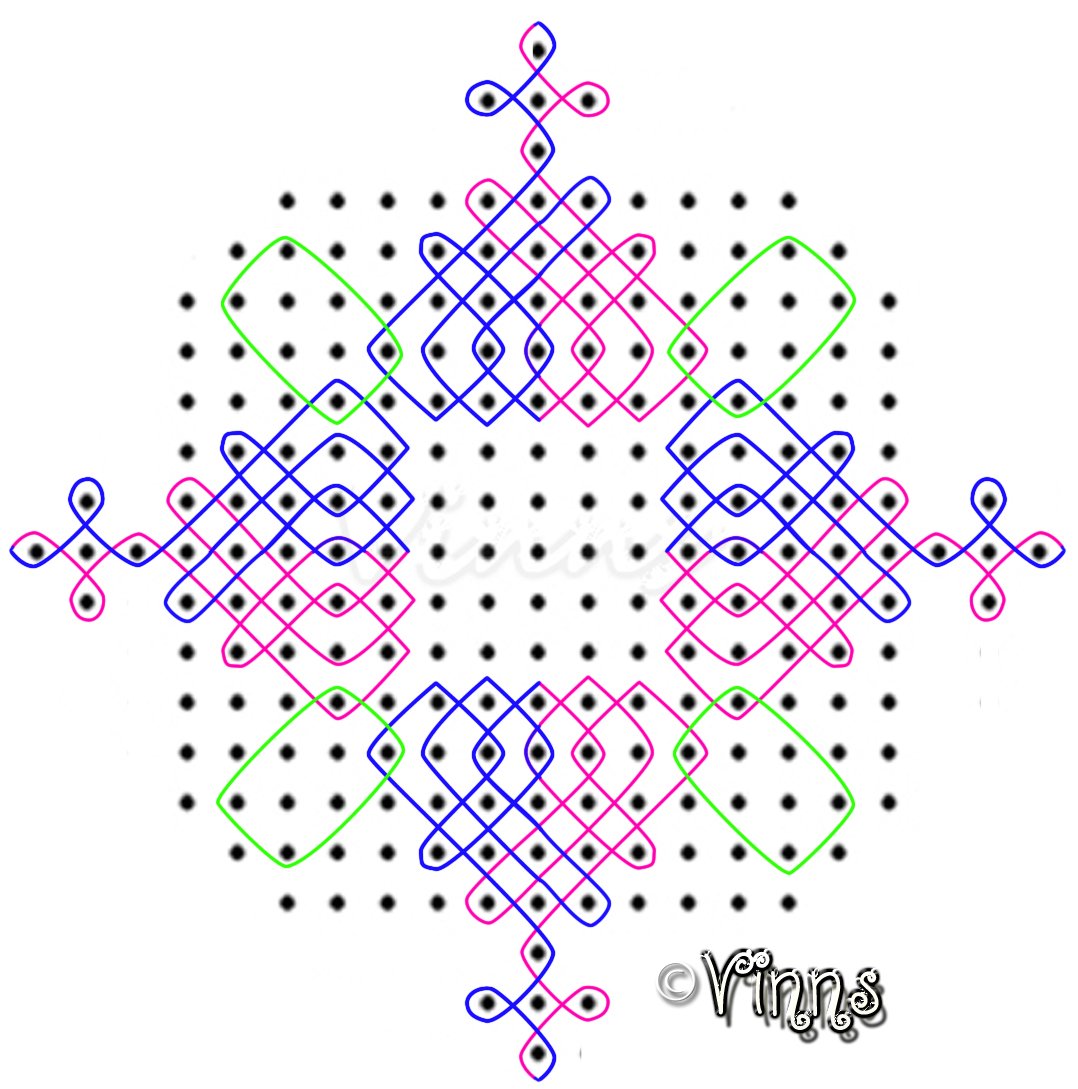 muggulu, margazhi kolam, big kolam, muggulu,rangoli,