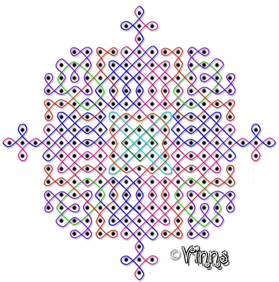 muggulu, margazhi kolam, big kolam, muggulu,rangoli,