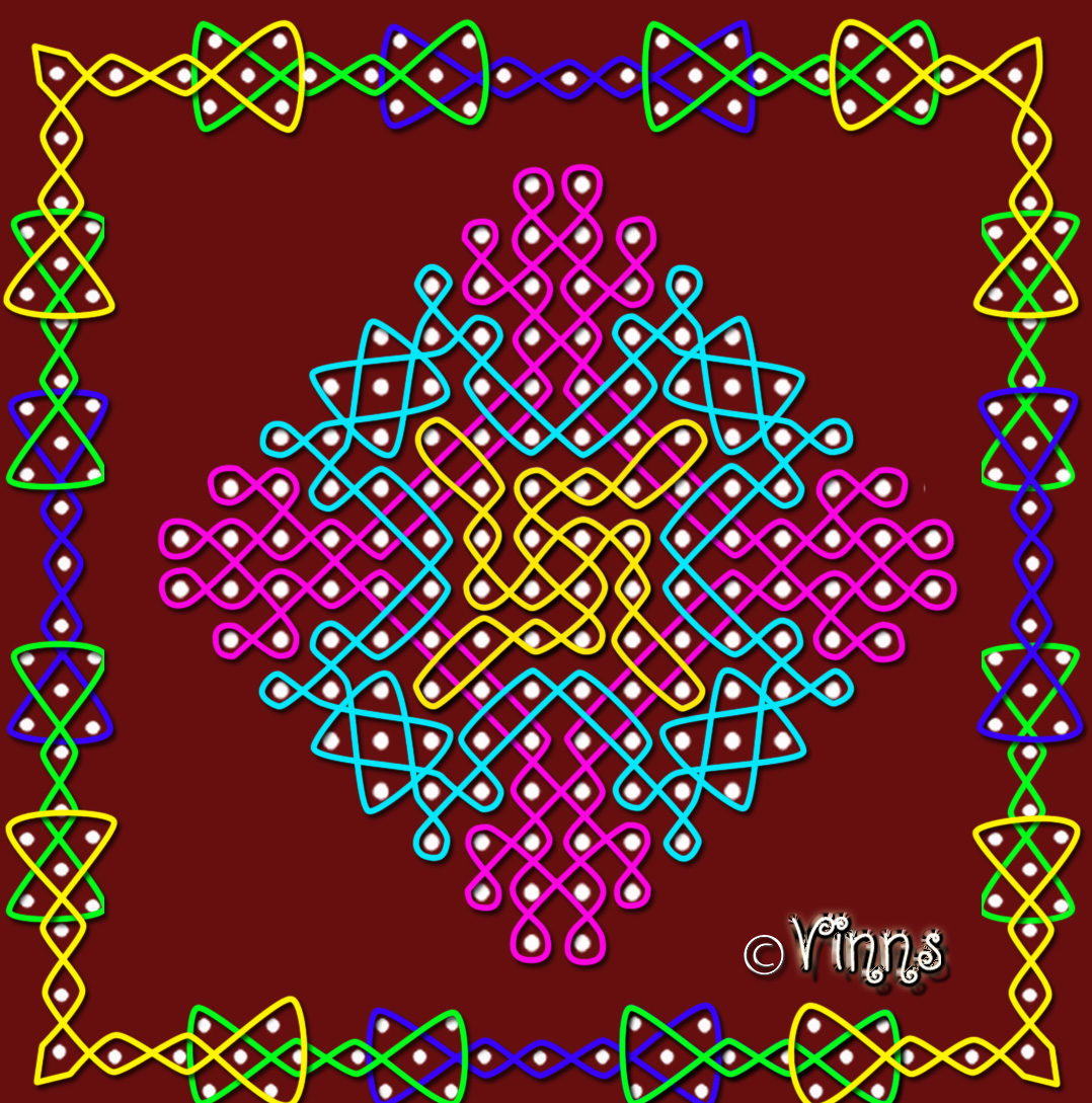muggulu, margazhi kolam, big kolam, sikku kolam, chikku kolam, neli kolam, design kolam