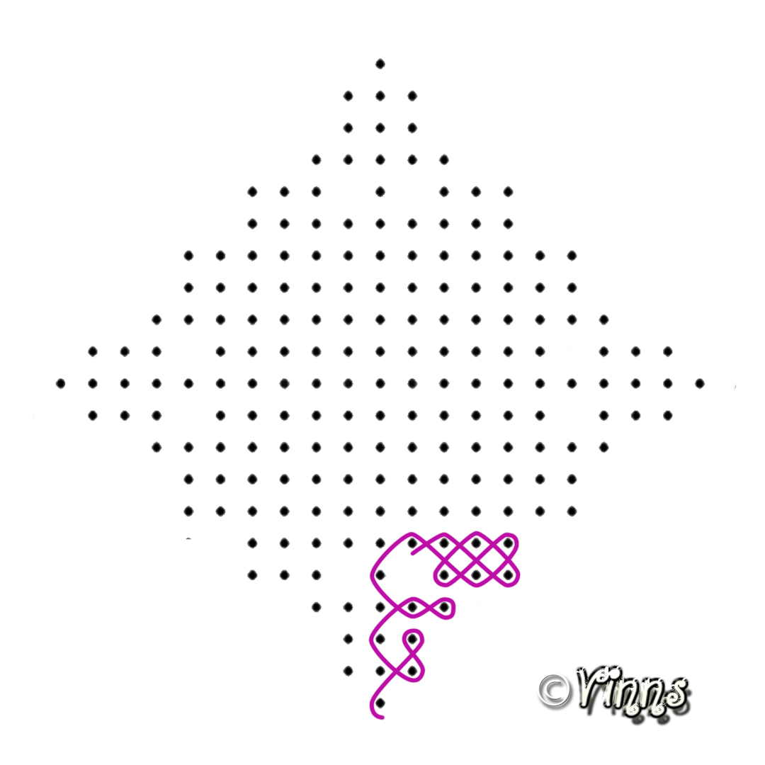 margazhi, big kolams, sikku kolam, neli kolam, big kolams