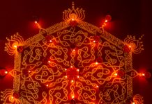 15-8 Dots Sikku Kolam || Karthigai Kolam || Vilakku kolam karthigai, vilakku kolam, lamps, diya, karthigai month, kaarthigai, maha deepam, thiruvannamalai, margazhi kolam
