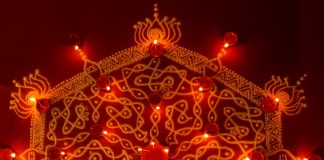 karthigai, vilakku kolam, lamps, diya, karthigai month, kaarthigai, maha deepam, thiruvannamalai, margazhi kolam