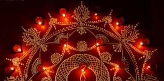 karthigai, vilakku kolam, lamps, diya, karthigai month, kaarthigai, maha deepam, thiruvannamalai, margazhi kolam