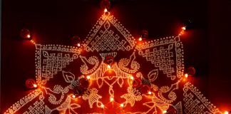 karthigai, vilakku kolam, lamps, diya, karthigai month, kaarthigai, maha deepam, thiruvannamalai, margazhi kolam