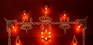 karthigai, vilakku kolam, lamps, diya, karthigai month, kaarthigai, maha deepam, thiruvannamalai, margazhi kolam
