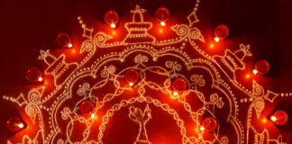 karthigai, vilakku kolam, lamps, diya, karthigai month, kaarthigai, maha deepam, thiruvannamalai, margazhi kolam